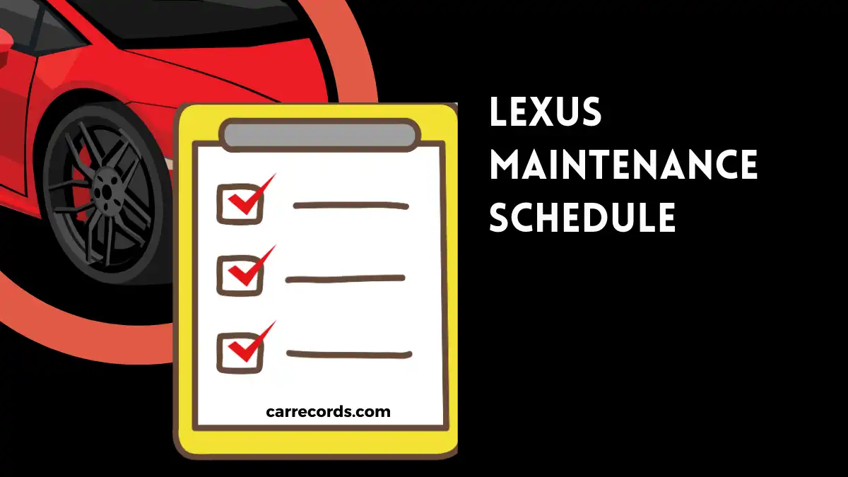 Your Ultimate Guide To The Lexus Maintenance Schedule