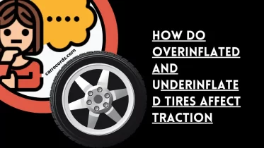 how do overinflated and underinflated tires affect traction